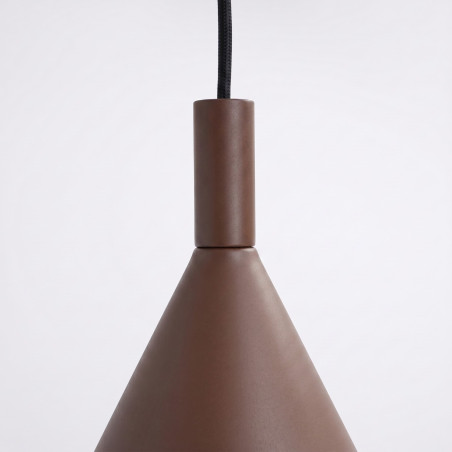 NOWOŚĆ Lampa wisząca NOX 25 brązowaSL.2534 Sollux