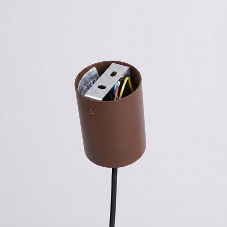 NOWOŚĆ Lampa wisząca NOX 25 brązowaSL.2534 Sollux