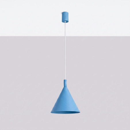 NOWOŚĆ Lampa wisząca NOX 25 błękitnaSL.2535 Sollux