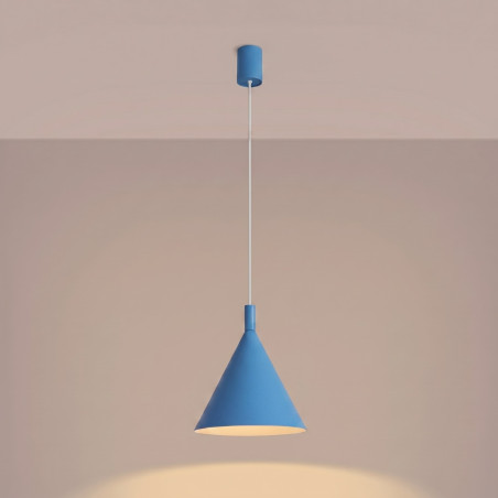 NOWOŚĆ Lampa wisząca NOX 25 błękitnaSL.2535 Sollux