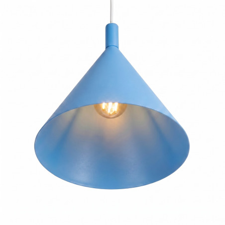 NOWOŚĆ Lampa wisząca NOX 25 błękitnaSL.2535 Sollux