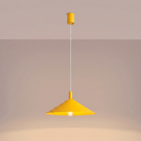 NOWOŚĆ Lampa wisząca NOX 40 żółtaSL.2547 Sollux
