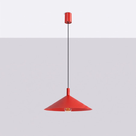 NOWOŚĆ Lampa wisząca NOX 40 czerwonaSL.2548 Sollux