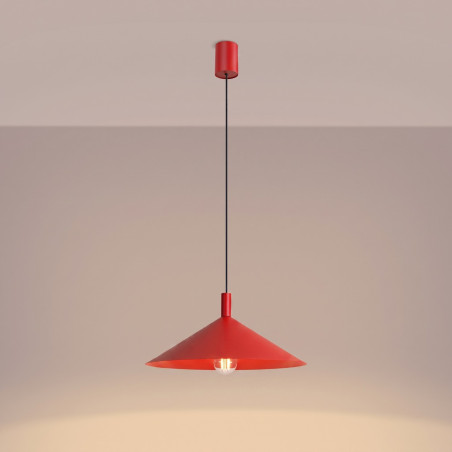 NOWOŚĆ Lampa wisząca NOX 40 czerwonaSL.2548 Sollux