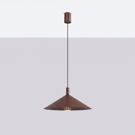 NOWOŚĆ Lampa wisząca NOX 40 brązowaSL.2549 Sollux