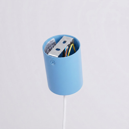 NOWOŚĆ Lampa wisząca NOX 40 błękitnaSL.2550 Sollux