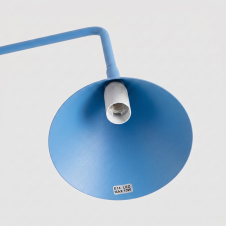 NOWOŚĆ Lampa biurkowa NOX błękitnaSL.2580 Sollux