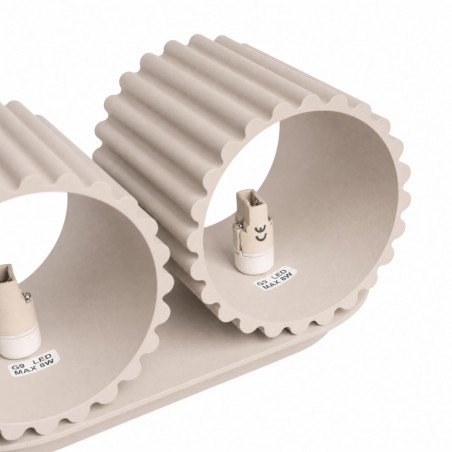 NOWOŚĆ Kinkiet AURA 2 taupe G9SL.2603 Sollux