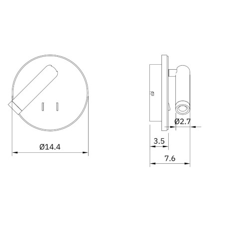 NOWOŚĆ Maxlight W0431 Lux
