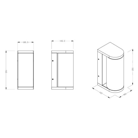 NOWOŚĆ Maxlight W0466 Gardenia
