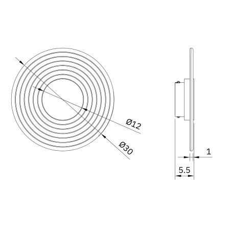 NOWOŚĆ Maxlight W0474 Leonardo