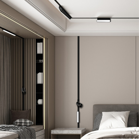 NOWOŚĆ Reflektor Magnetic Slim Veltra 10W CCT czarny Light Prestige