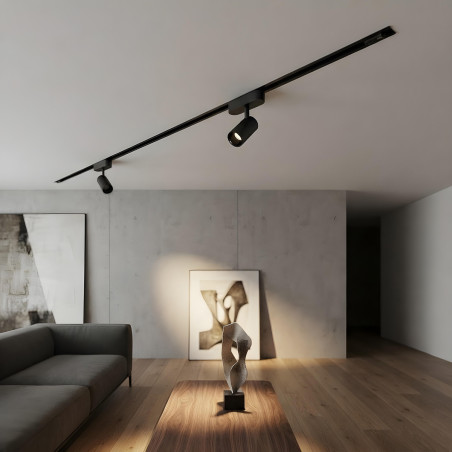 NOWOŚĆ Reflektor Magnetic Slim Veltra 10W CCT czarny Light Prestige