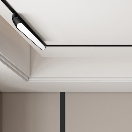 NOWOŚĆ Reflektor Magnetic Slim Fizz 12W LED CCT czarny Light Prestige