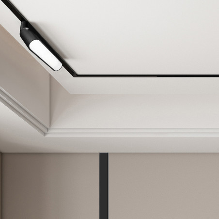 NOWOŚĆ Reflektor Magnetic Slim Fizz 6W LED CCT czarny Light Prestige