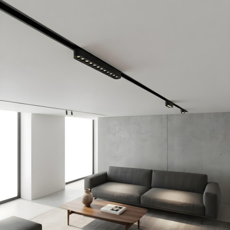 NOWOŚĆ Reflektor Magnetic Slim Zing 6W LED CCT czarny Light Prestige