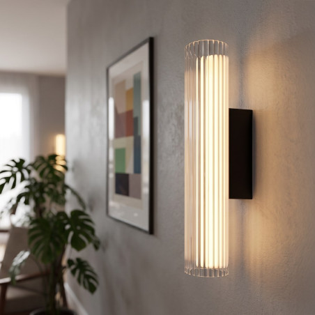 NOWOŚĆ ML2722 Kinkiet Trivia Black 6W LED CCT IP44 Milagro