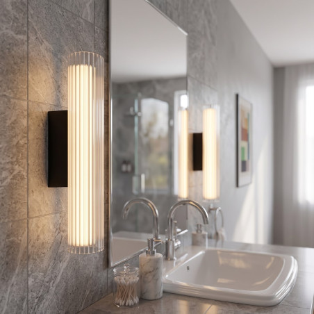 NOWOŚĆ ML2722 Kinkiet Trivia Black 6W LED CCT IP44 Milagro