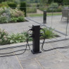 NOWOŚĆ EKO2900 Słupek Ogrodowy Electric 40cm 4 Gniazda Schuko 16A Milagro
