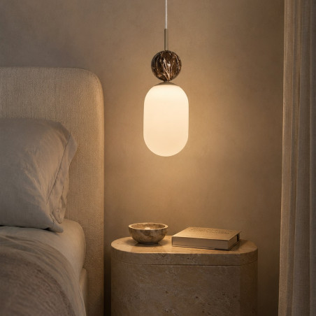 NOWOŚĆ MLP2812 Lampa wisząca Crema 1xE14 Milagro