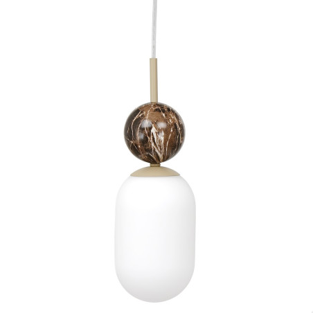 NOWOŚĆ MLP2812 Lampa wisząca Crema 1xE14 Milagro