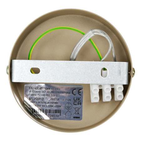 NOWOŚĆ MLP2812 Lampa wisząca Crema 1xE14 Milagro