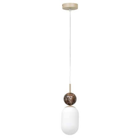 NOWOŚĆ MLP2812 Lampa wisząca Crema 1xE14 Milagro
