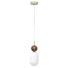 NOWOŚĆ MLP2812 Lampa wisząca Crema 1xE14 Milagro
