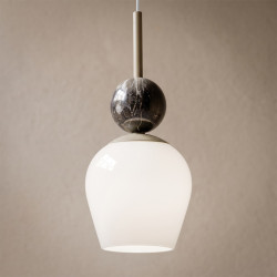NOWOŚĆ MLP2808 Lampa wisząca Carrara 1xE14 Milagro