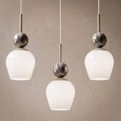 NOWOŚĆ MLP2809 Lampa wisząca Carrara 3xE14 Milagro