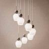 NOWOŚĆ MLP2811 Lampa wisząca Carrara 7xE14 Milagro