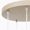 NOWOŚĆ MLP2811 Lampa wisząca Carrara 7xE14 Milagro