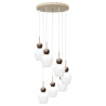 NOWOŚĆ MLP2811 Lampa wisząca Carrara 7xE14 Milagro