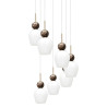 NOWOŚĆ MLP2811 Lampa wisząca Carrara 7xE14 Milagro