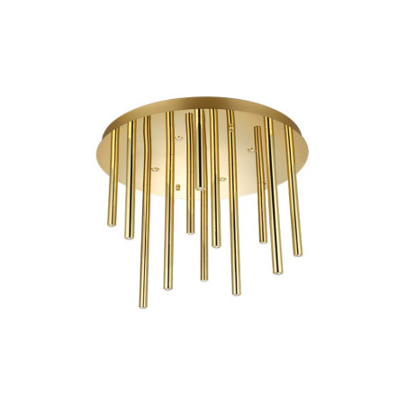 NOWOŚĆ AZ5754 AZZARDO lampa sufitowa / plafon ILIOS 12  TOP 3-STEP DIMM złota  King Home
