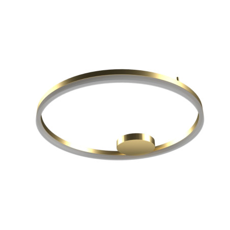 NOWOŚĆ AZ5346 AZZARDO lampa sufitowa / plafon HALO TOP  120 CCT DIMM GO + REMOTE CONTROL złota  King Home