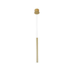 NOWOŚĆ AZ5742 AZZARDO lampa wisząca ILIOS 1 złota  King Home