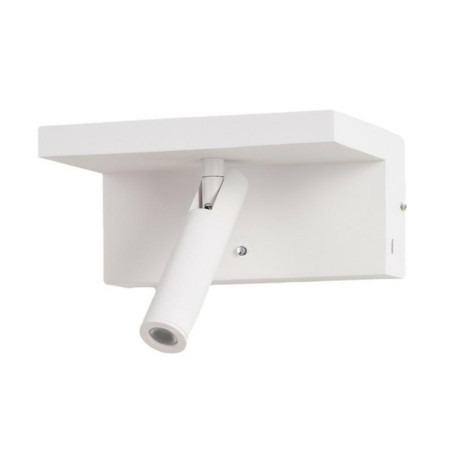 NOWOŚĆ AZ5911 AZZARDO lampa ścienna HYLLA WALL NFC      CHARGER biała  King Home