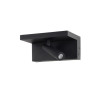 NOWOŚĆ AZ5910 AZZARDO lampa ścienna HYLLA WALL NFC      CHARGER czarna  King Home