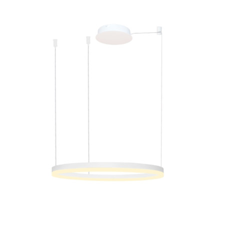 NOWOŚĆ AZ4959 AZZARDO lampa wisząca HALO 80 biała  King Home