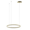 NOWOŚĆ AZ5344 AZZARDO lampa wisząca HALO 120 CCT DIMM   z pilotem złota  King Home