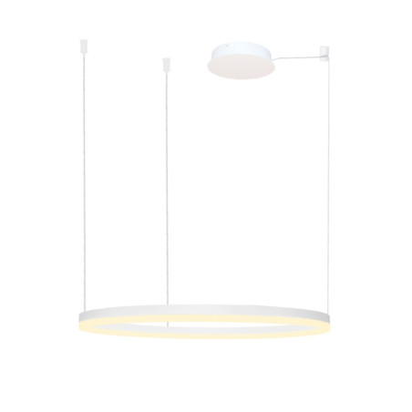 NOWOŚĆ AZ4962 AZZARDO lampa wisząca HALO 100 biała  King Home