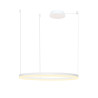 NOWOŚĆ AZ4962 AZZARDO lampa wisząca HALO 100 biała  King Home