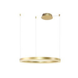 NOWOŚĆ AZ4964 AZZARDO lampa wisząca HALO 100 złota  King Home