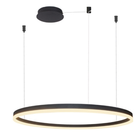 NOWOŚĆ AZ4963 AZZARDO lampa wisząca HALO 100 czarna  King Home
