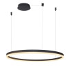 NOWOŚĆ AZ4963 AZZARDO lampa wisząca HALO 100 czarna  King Home