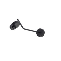 NOWOŚĆ AZ5632 AZZARDO lampa ścienna ISEO ARM WALL       czarna  King Home