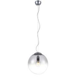 NOWOŚĆ AZ3106 AZZARDO lampa wisząca IRIS 30 srebrna  King Home