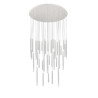 NOWOŚĆ AZ5749 AZZARDO lampa wisząca ILIOS 36 3-STEP     DIMM biała  King Home