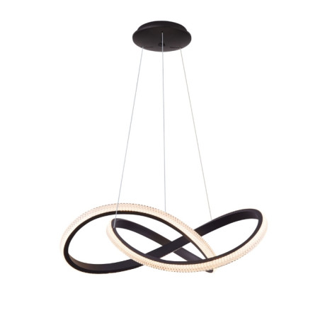 NOWOŚĆ AZ5096 AZZARDO lampa wisząca INFINITY 80 CCT     z pilotem czarna  King Home